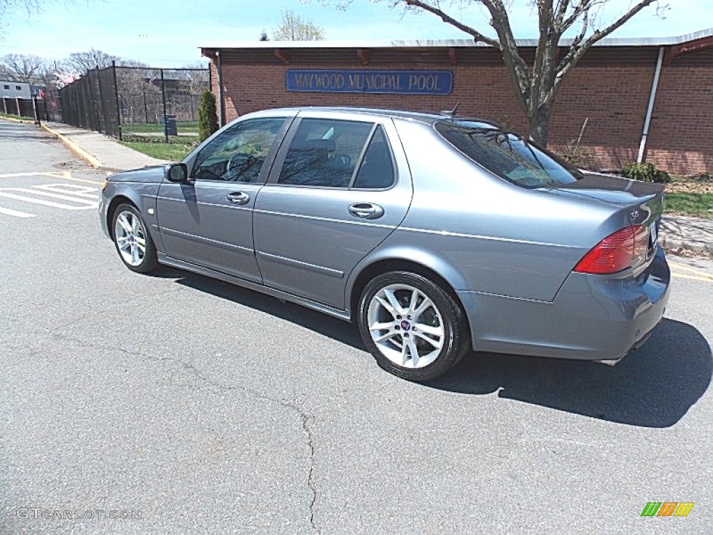 2008 9-5 2.3T Sedan - Titan Gray Metallic / Parchment photo #2