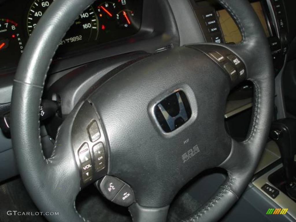 2003 Accord EX V6 Sedan - Eternal Blue Pearl / Black photo #17