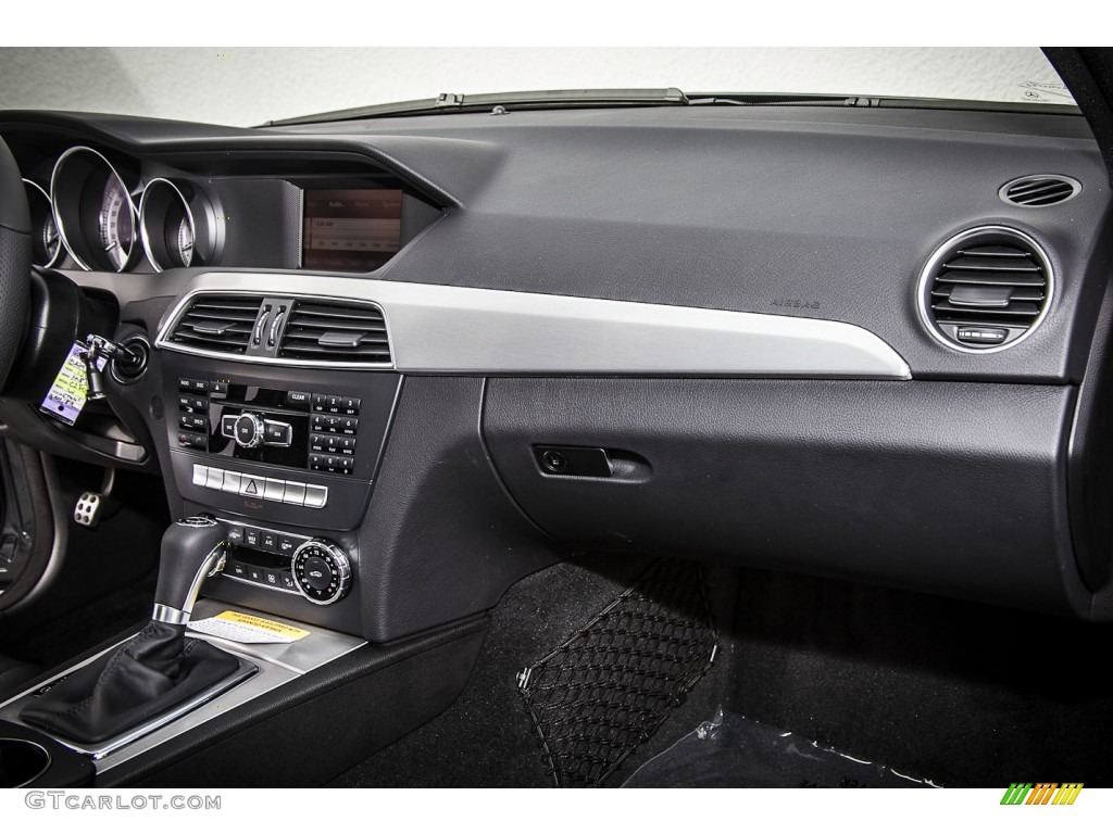 2014 Mercedes-Benz C 250 Sport Black Dashboard Photo #92635862