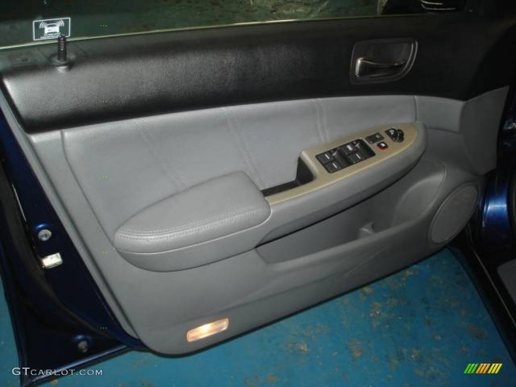 2003 Accord EX V6 Sedan - Eternal Blue Pearl / Black photo #18