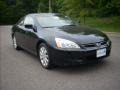 2006 Nighthawk Black Pearl Honda Accord EX V6 Coupe  photo #1