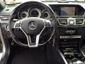 Black 2014 Mercedes-Benz E 550 4Matic Sedan Steering Wheel