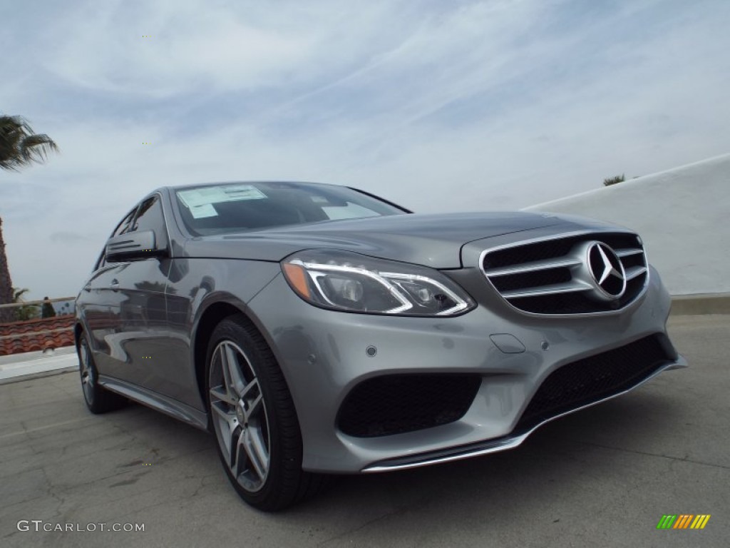 2014 E 550 4Matic Sedan - Paladium Silver Metallic / Black photo #11
