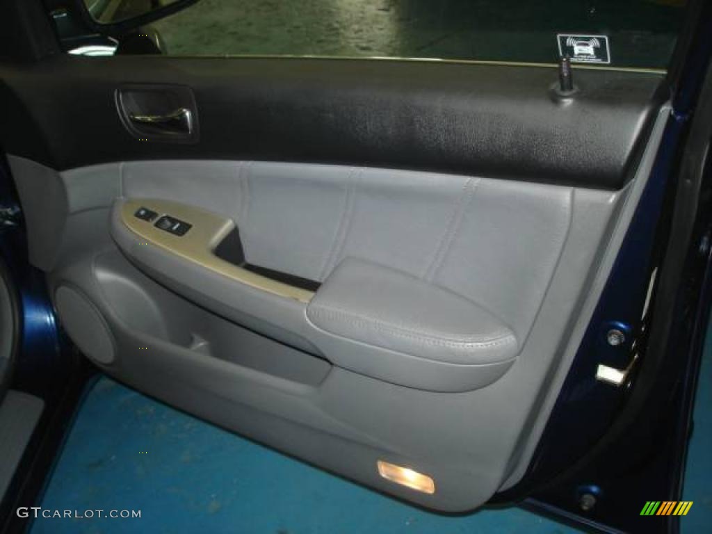2003 Accord EX V6 Sedan - Eternal Blue Pearl / Black photo #40