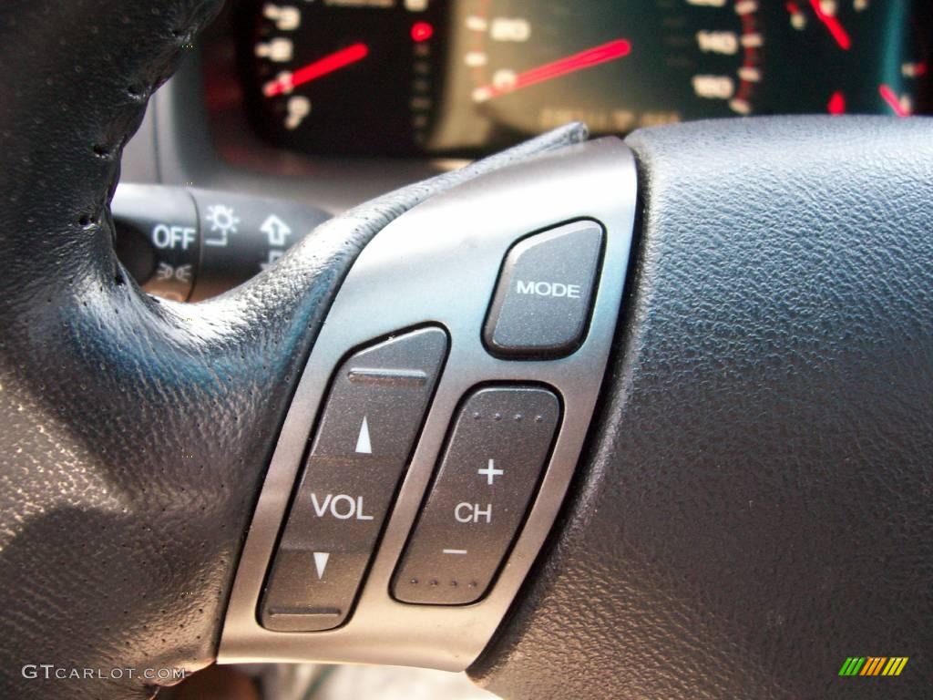 2006 Accord EX-L Coupe - Nighthawk Black Pearl / Black photo #6