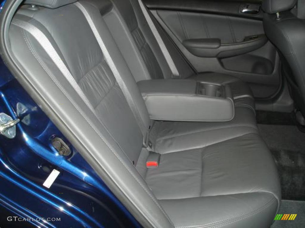 2003 Accord EX V6 Sedan - Eternal Blue Pearl / Black photo #46