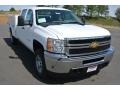 2014 Summit White Chevrolet Silverado 2500HD WT Crew Cab Utlity Truck  photo #1