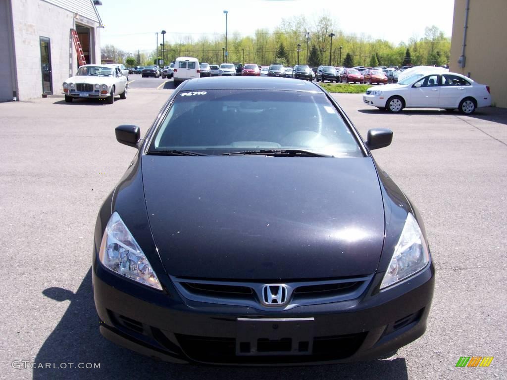 2006 Accord EX-L Coupe - Nighthawk Black Pearl / Black photo #15