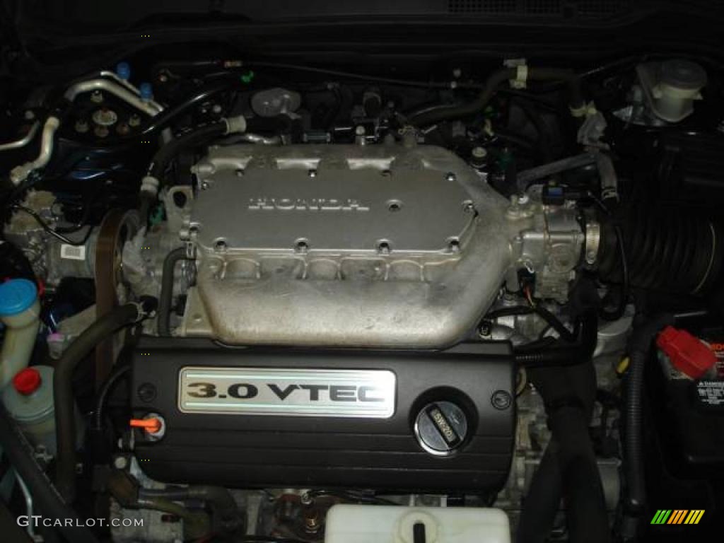 2003 Accord EX V6 Sedan - Eternal Blue Pearl / Black photo #56