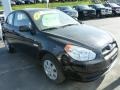 2011 Ebony Black Hyundai Accent GL 3 Door  photo #8