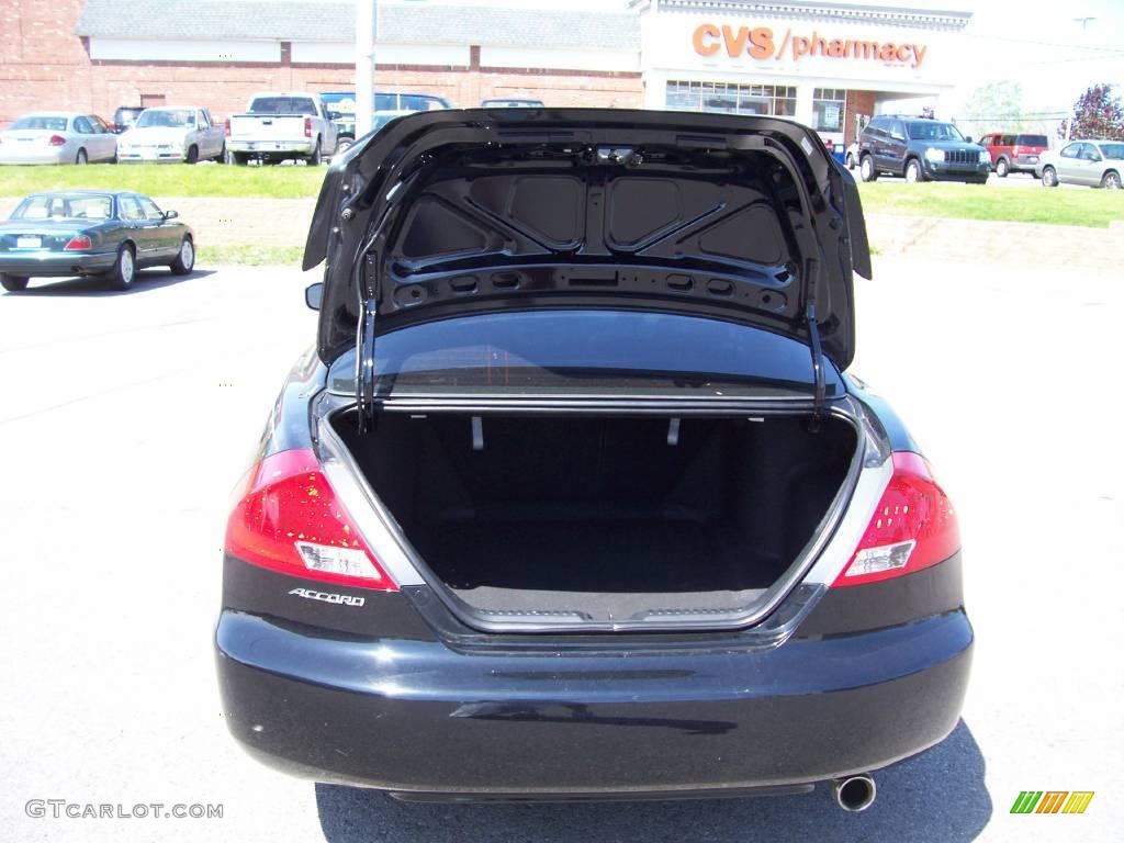 2006 Accord EX-L Coupe - Nighthawk Black Pearl / Black photo #19