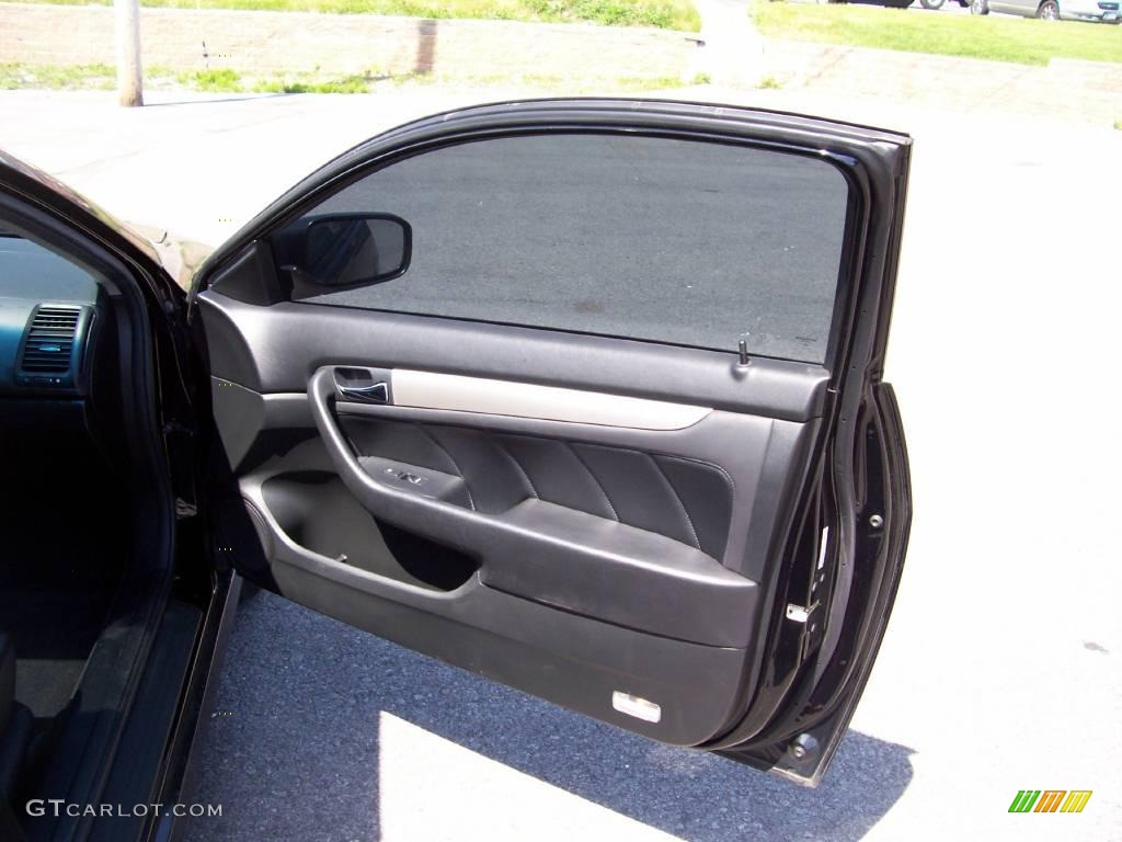 2006 Accord EX-L Coupe - Nighthawk Black Pearl / Black photo #21