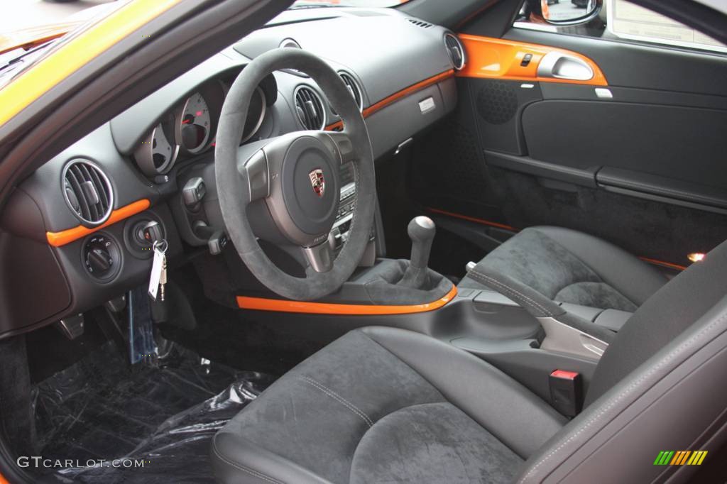 2008 Boxster S Limited Edition - Orange / Black w/ Alcantara Seat Inlay photo #9