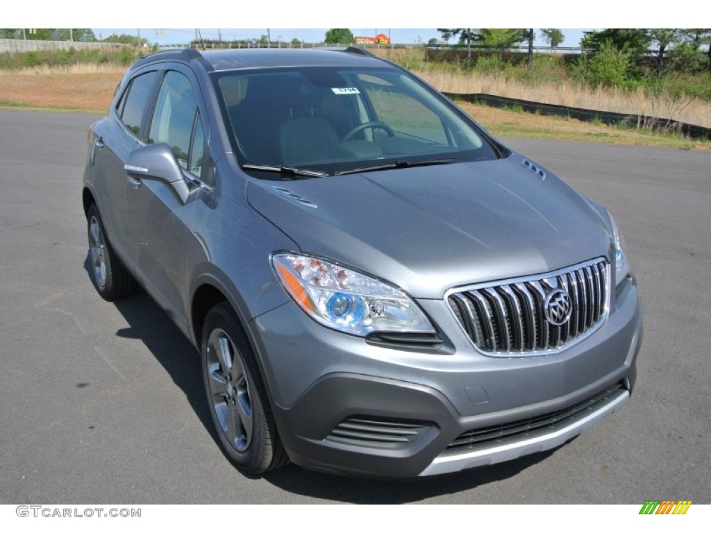 Satin Steel Gray Metallic 2014 Buick Encore FWD Exterior Photo #92641149