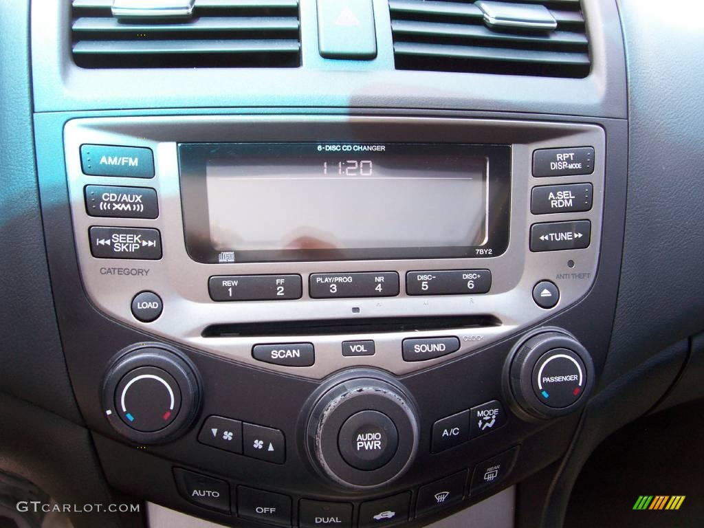2006 Accord EX-L Coupe - Nighthawk Black Pearl / Black photo #25