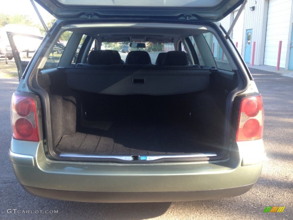 2003 Passat GLS Wagon - Fresco Green Metallic / Black photo #7