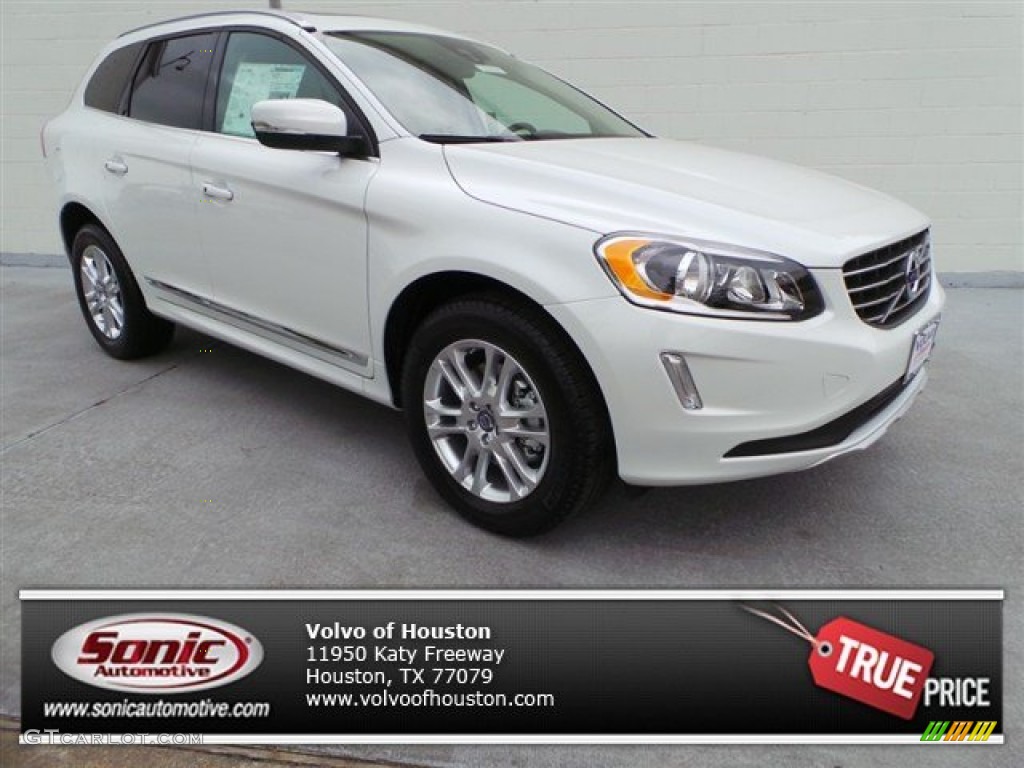 2015 XC60 T5 Drive-E - Crystal White Metallic / Soft Beige photo #1