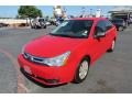 2008 Vermillion Red Ford Focus S Coupe  photo #3