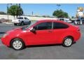 2008 Vermillion Red Ford Focus S Coupe  photo #4