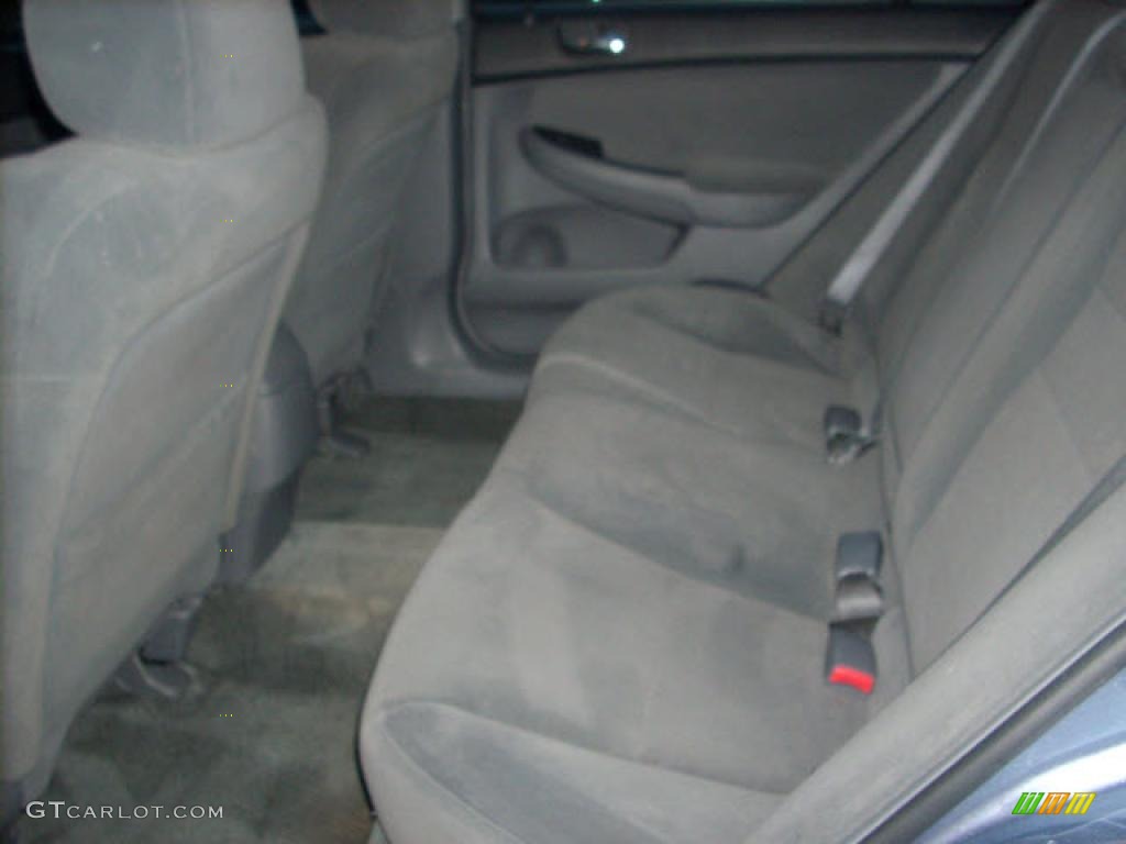 2007 Accord SE V6 Sedan - Cool Blue Metallic / Gray photo #12
