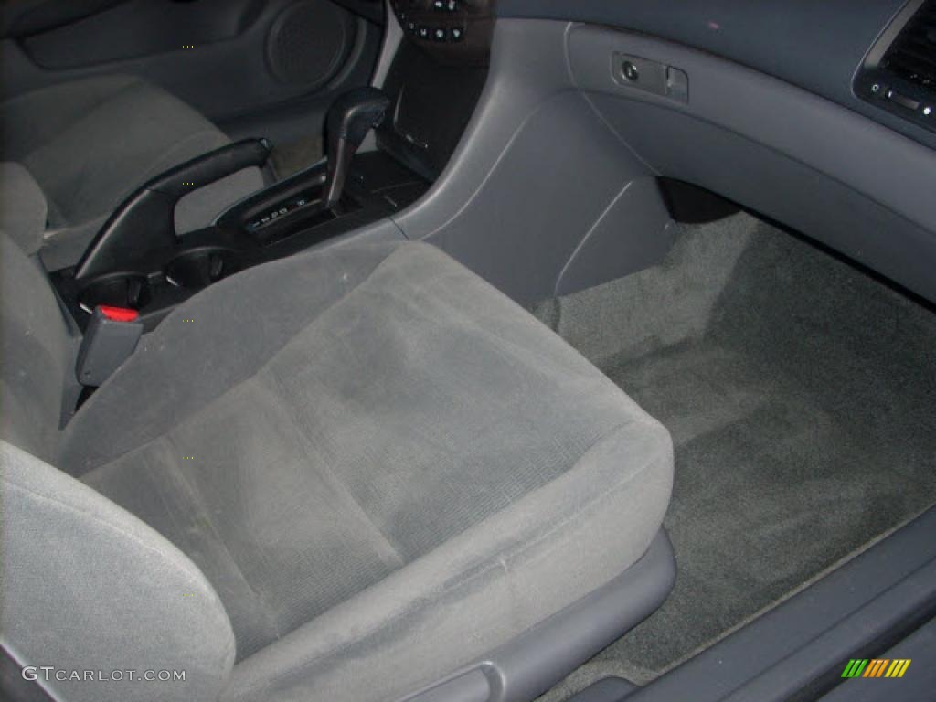 2007 Accord SE V6 Sedan - Cool Blue Metallic / Gray photo #18