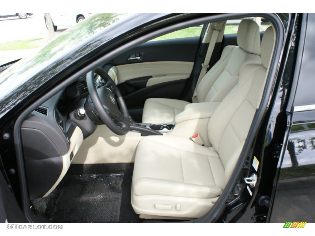 Parchment Interior 2014 Acura ILX Hybrid Technology Photo #92643431