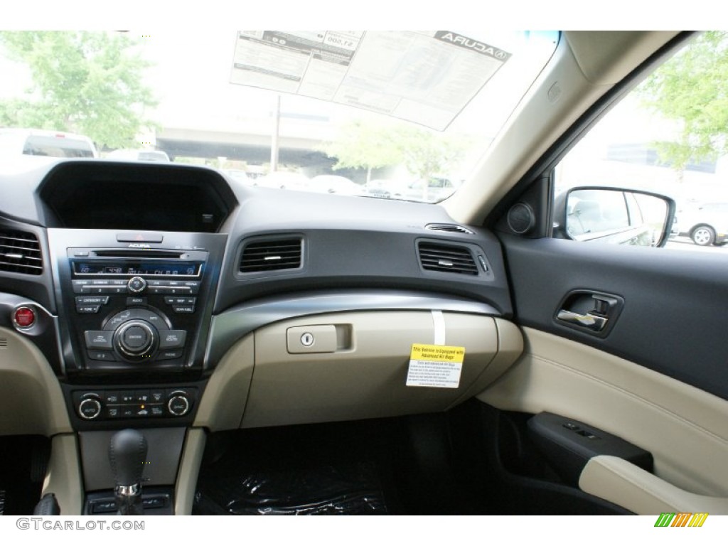 2014 Acura ILX Hybrid Technology Parchment Dashboard Photo #92643677