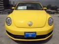 2014 Yellow Rush Volkswagen Beetle 2.5L Convertible  photo #2