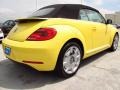 2014 Yellow Rush Volkswagen Beetle 2.5L Convertible  photo #6