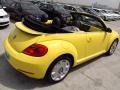 2014 Yellow Rush Volkswagen Beetle 2.5L Convertible  photo #9
