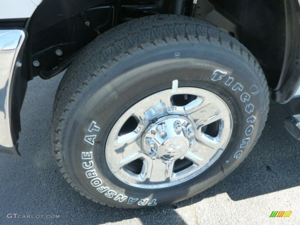 2014 2500 Tradesman Crew Cab 4x4 - Bright White / Black/Diesel Gray photo #10
