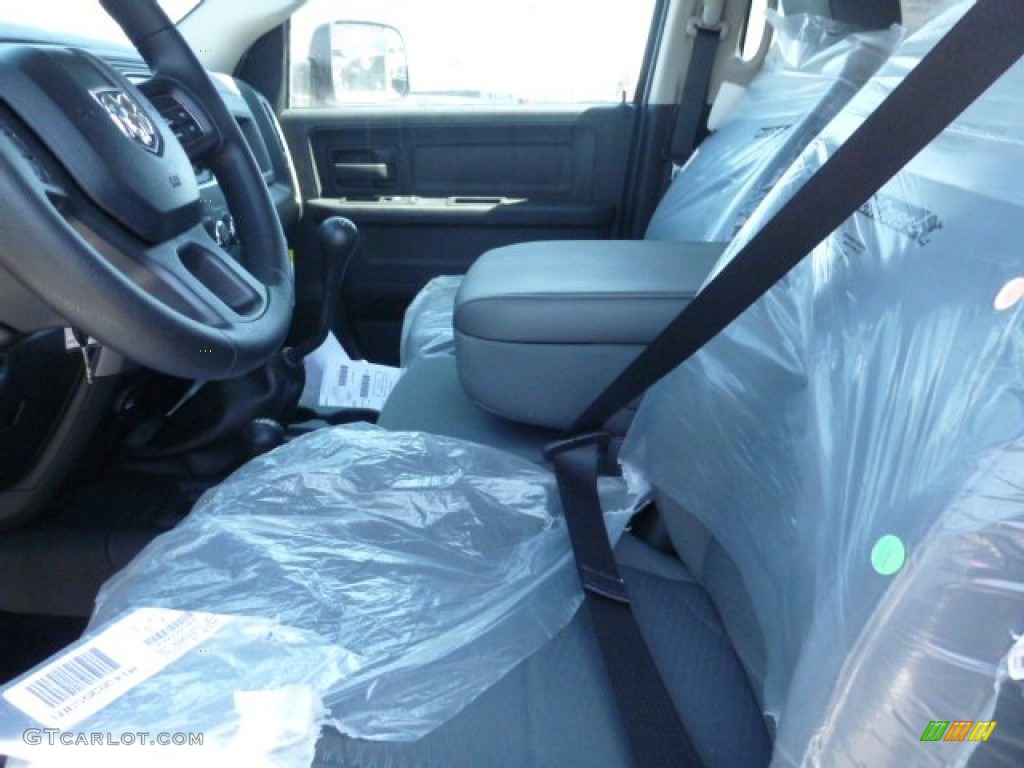 2014 2500 Tradesman Crew Cab 4x4 - Bright White / Black/Diesel Gray photo #11