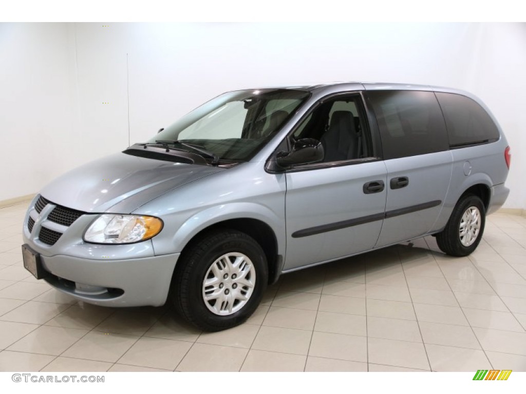 2004 Grand Caravan SE - Butane Blue Pearl / Medium Slate Gray photo #3