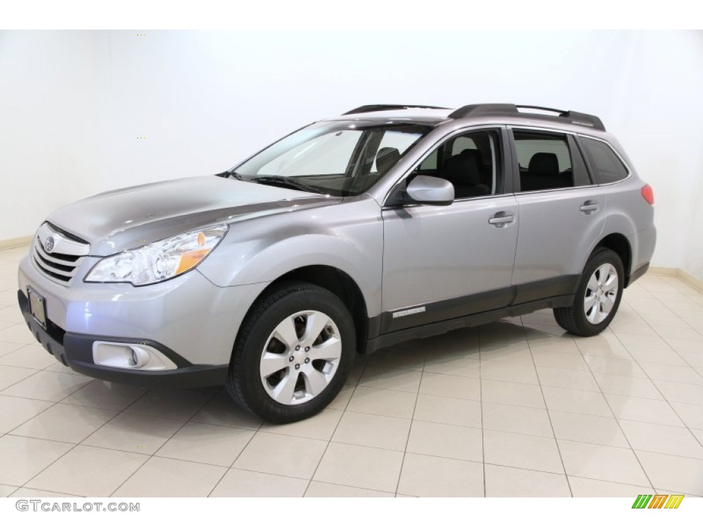 Steel Silver Metallic 2011 Subaru Outback 2.5i Premium Wagon Exterior Photo #92647451