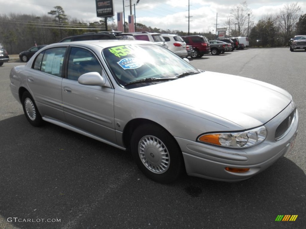 2001 LeSabre Custom - Sterling Silver Metallic / Medium Gray photo #7