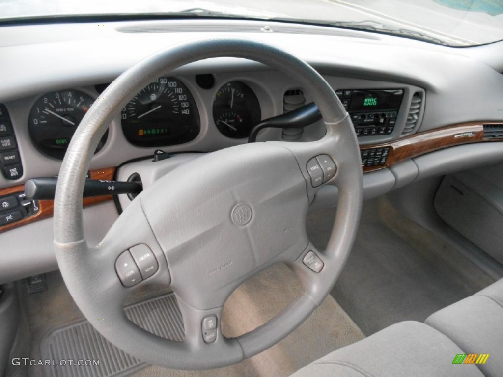 2001 LeSabre Custom - Sterling Silver Metallic / Medium Gray photo #13