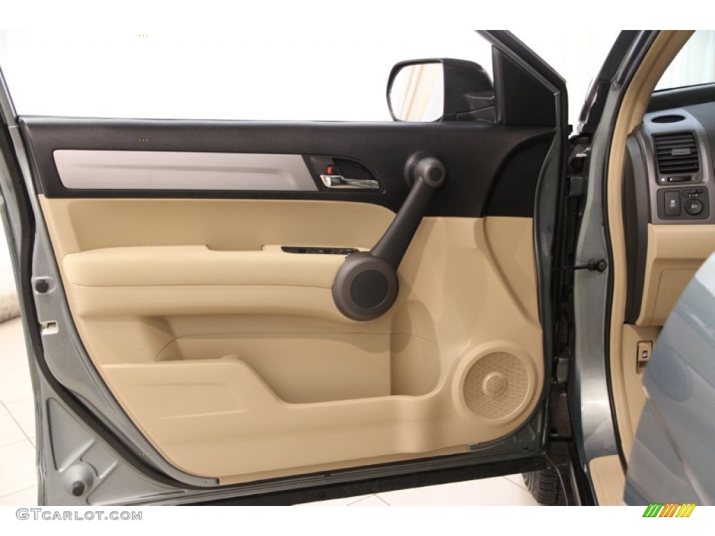 2010 CR-V LX AWD - Opal Sage Metallic / Ivory photo #4