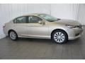 2014 Champagne Frost Pearl Honda Accord EX-L V6 Sedan  photo #4