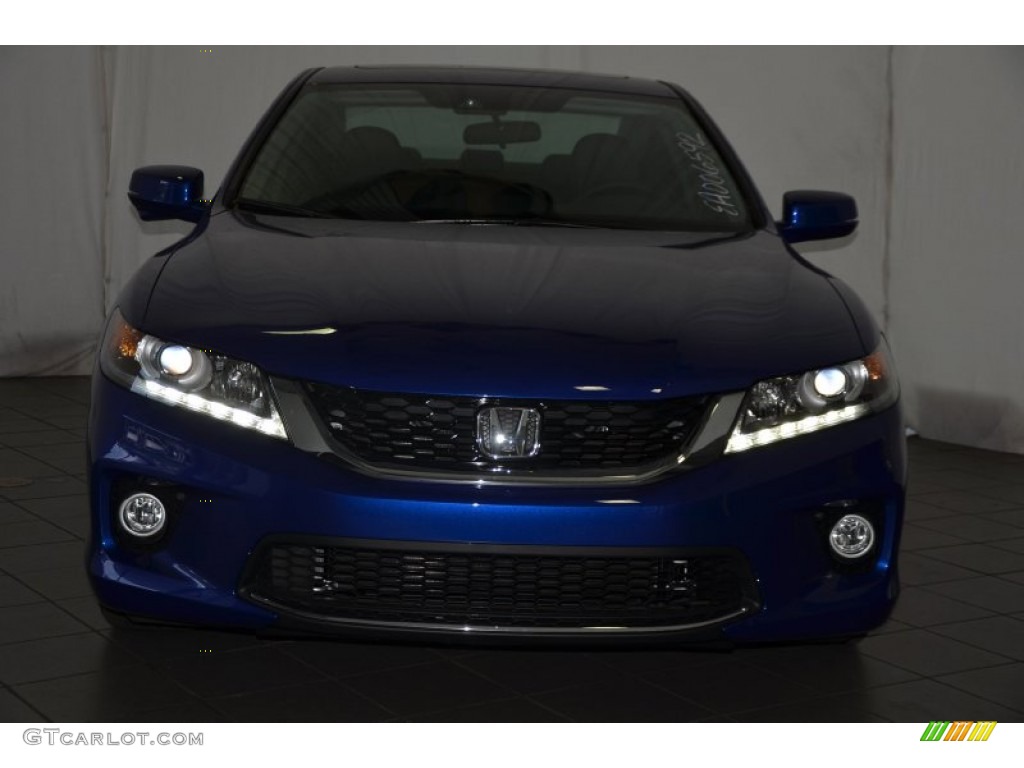 2014 Accord EX-L V6 Coupe - Still Night Pearl / Black photo #2