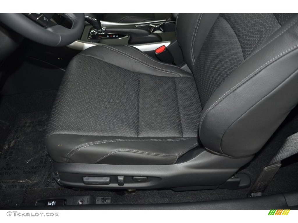 2014 Accord EX-L V6 Coupe - Still Night Pearl / Black photo #7