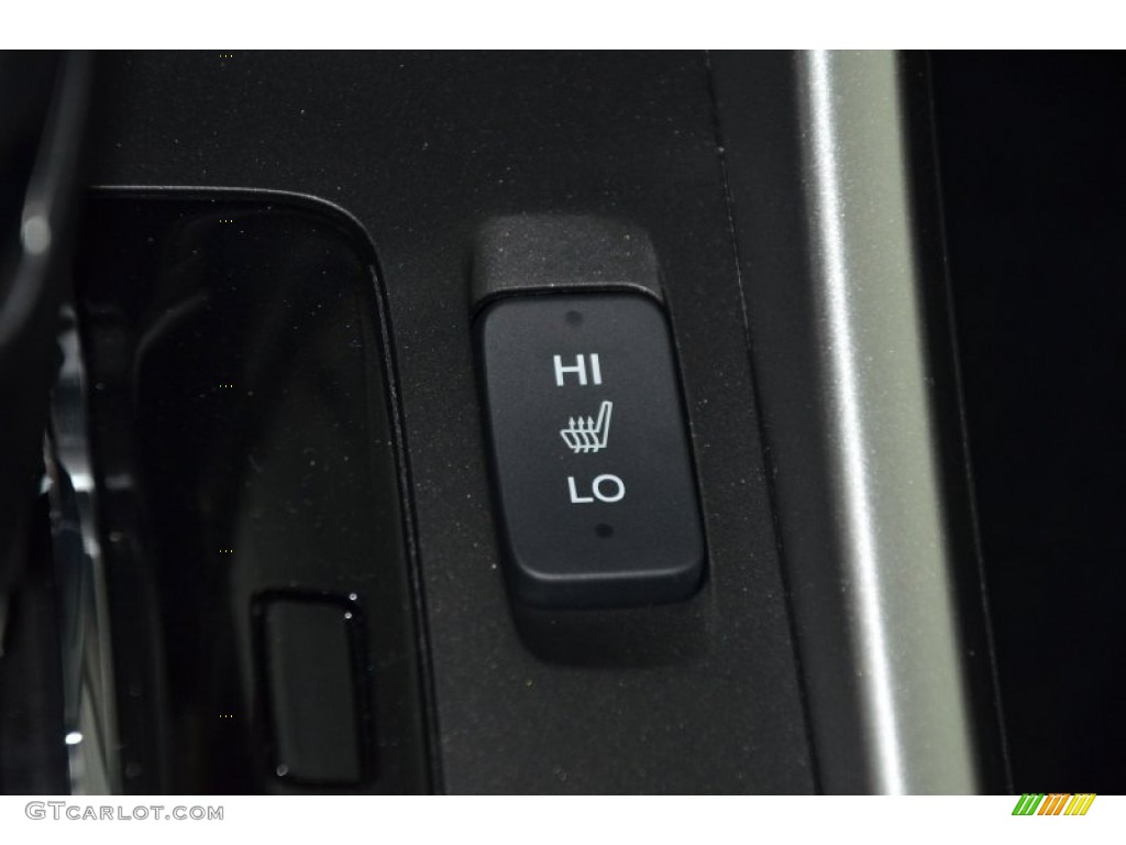 2014 Accord EX-L V6 Coupe - Still Night Pearl / Black photo #11