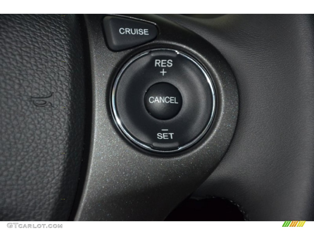 2014 Accord EX-L V6 Coupe - Still Night Pearl / Black photo #18