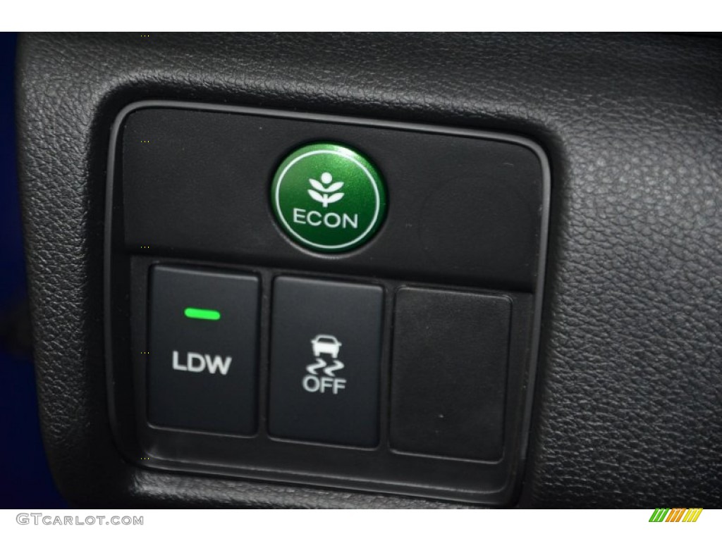 2014 Accord EX-L V6 Coupe - Still Night Pearl / Black photo #20