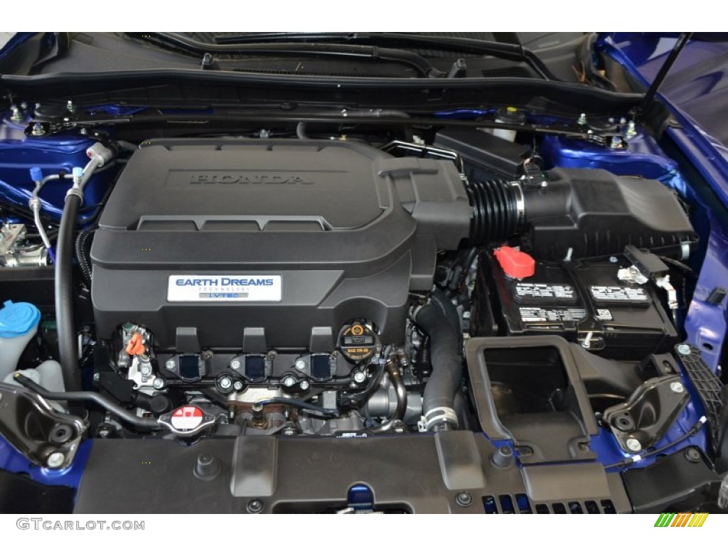 2014 Accord EX-L V6 Coupe - Still Night Pearl / Black photo #23