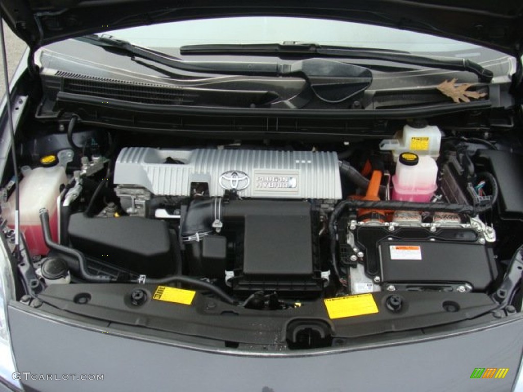 2013 Prius Plug-in Hybrid - Winter Gray Metallic / Dark Gray photo #25