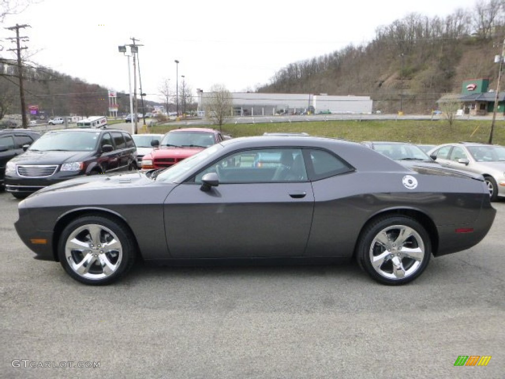 2014 Challenger R/T Plus - Granite Crystal Metallic / Dark Slate Gray photo #2