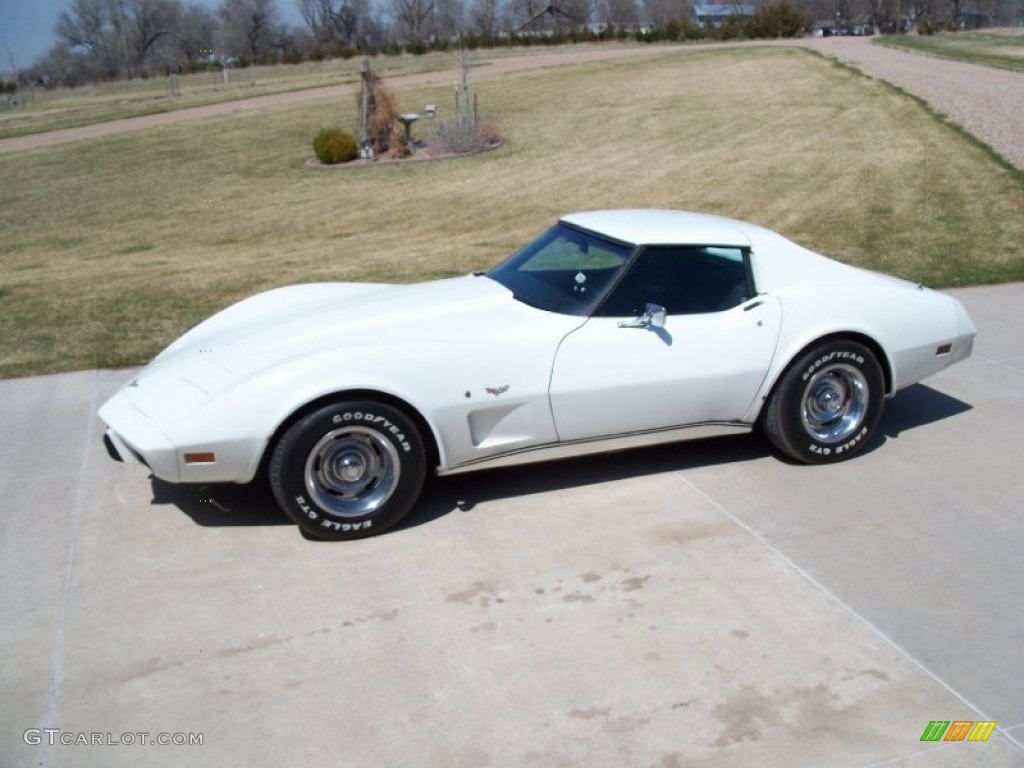 Classic White 1977 Chevrolet Corvette Coupe Exterior Photo #92653963