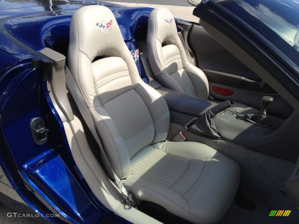 2004 Corvette Convertible - LeMans Blue Metallic / Light Gray photo #12