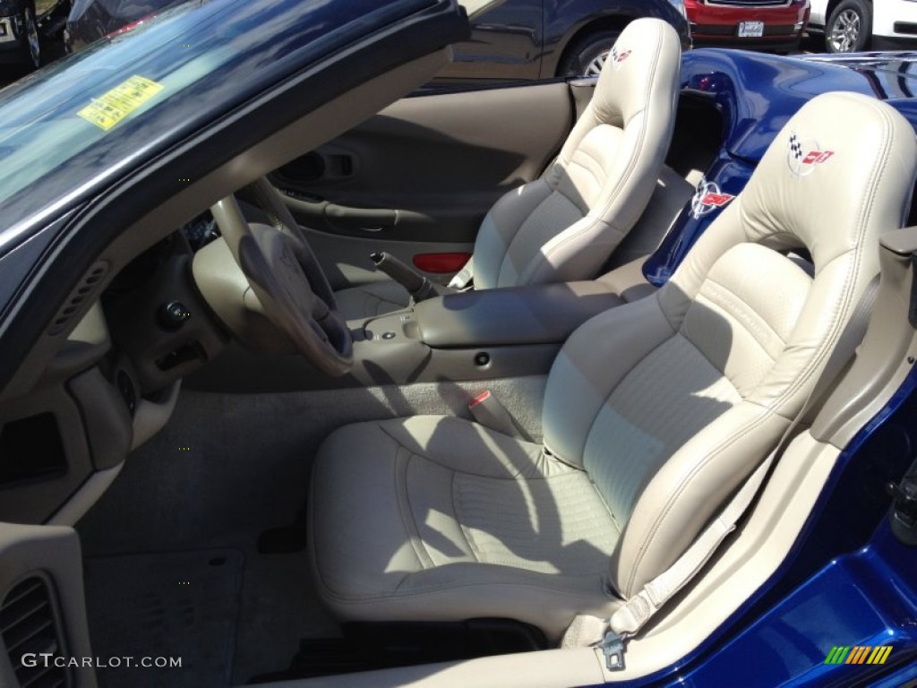 2004 Corvette Convertible - LeMans Blue Metallic / Light Gray photo #21