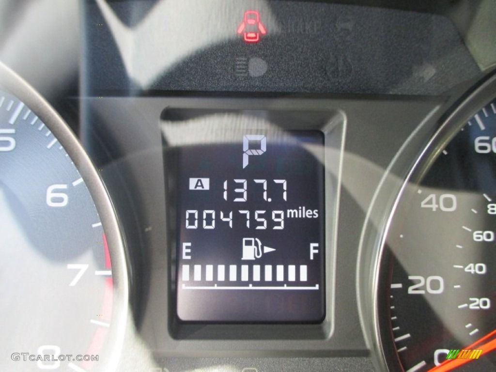 2014 XV Crosstrek 2.0i Limited - Tangerine Orange Pearl / Black photo #13